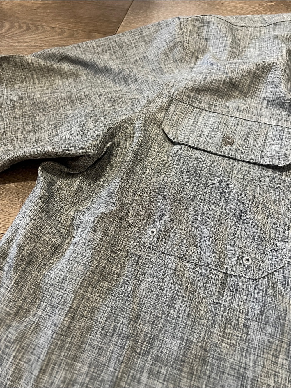 Chaps Dri-Wear Performance Woven Button Shirt Size XL New - Picture 4 of 4